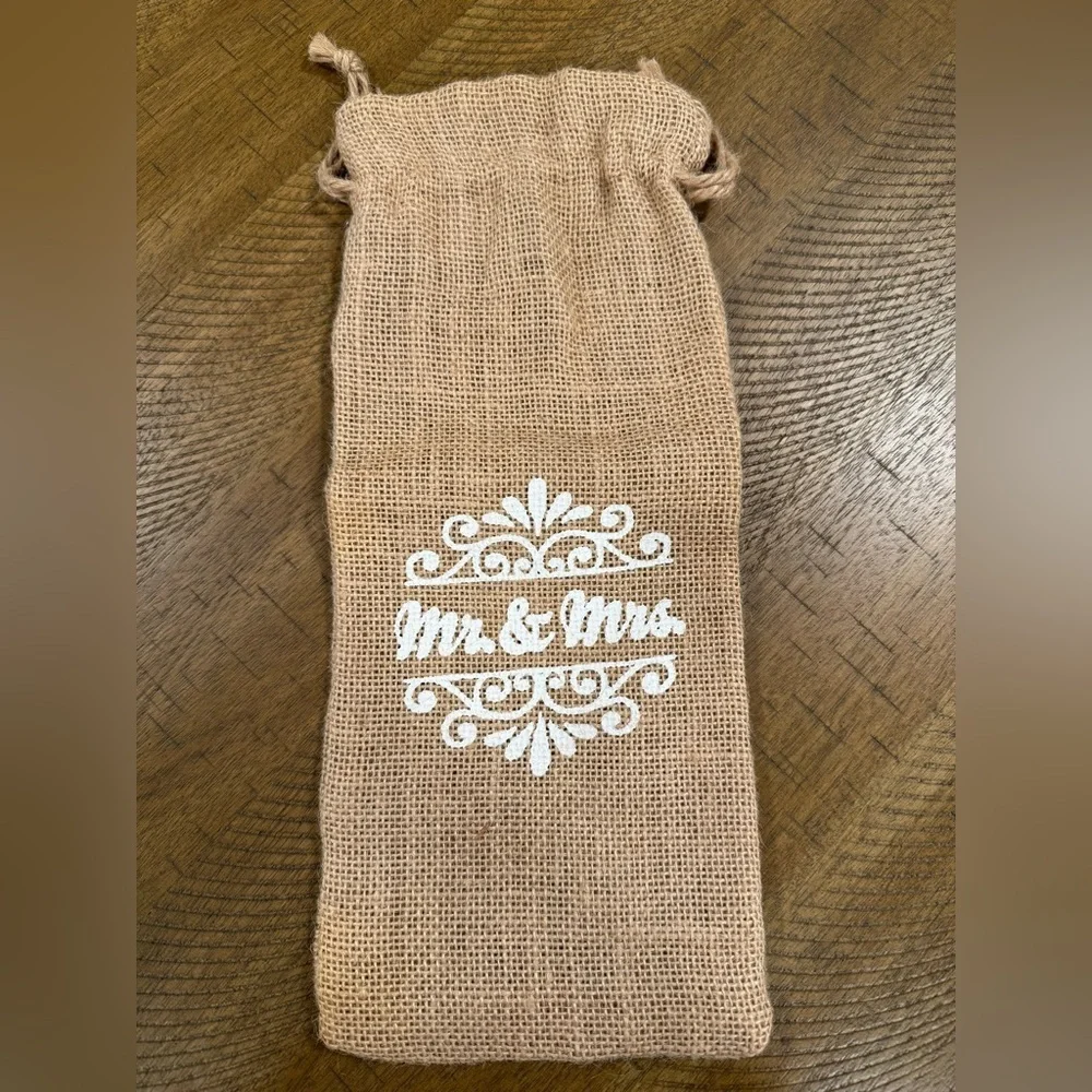 Mr. & Mrs. Wine Bag